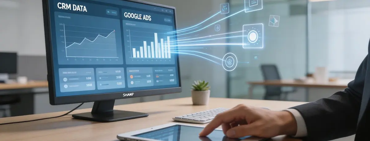 نقل التحويلات غير المتصلة إلى Google Ads (دمج CRM)