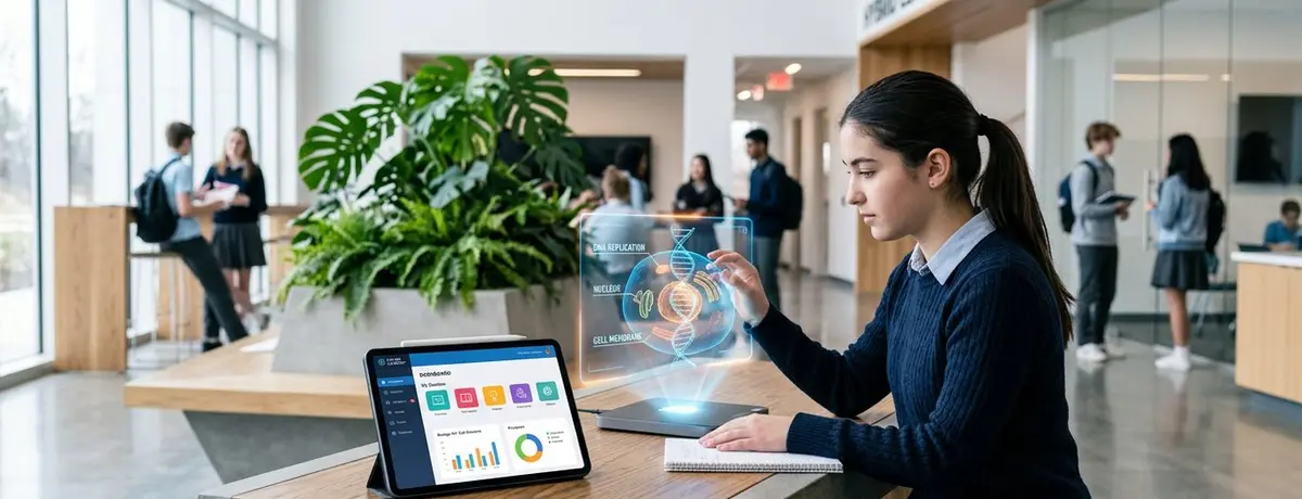 Wie sollte eine hybrid edukationsmodell für die Schulwebseite sein?