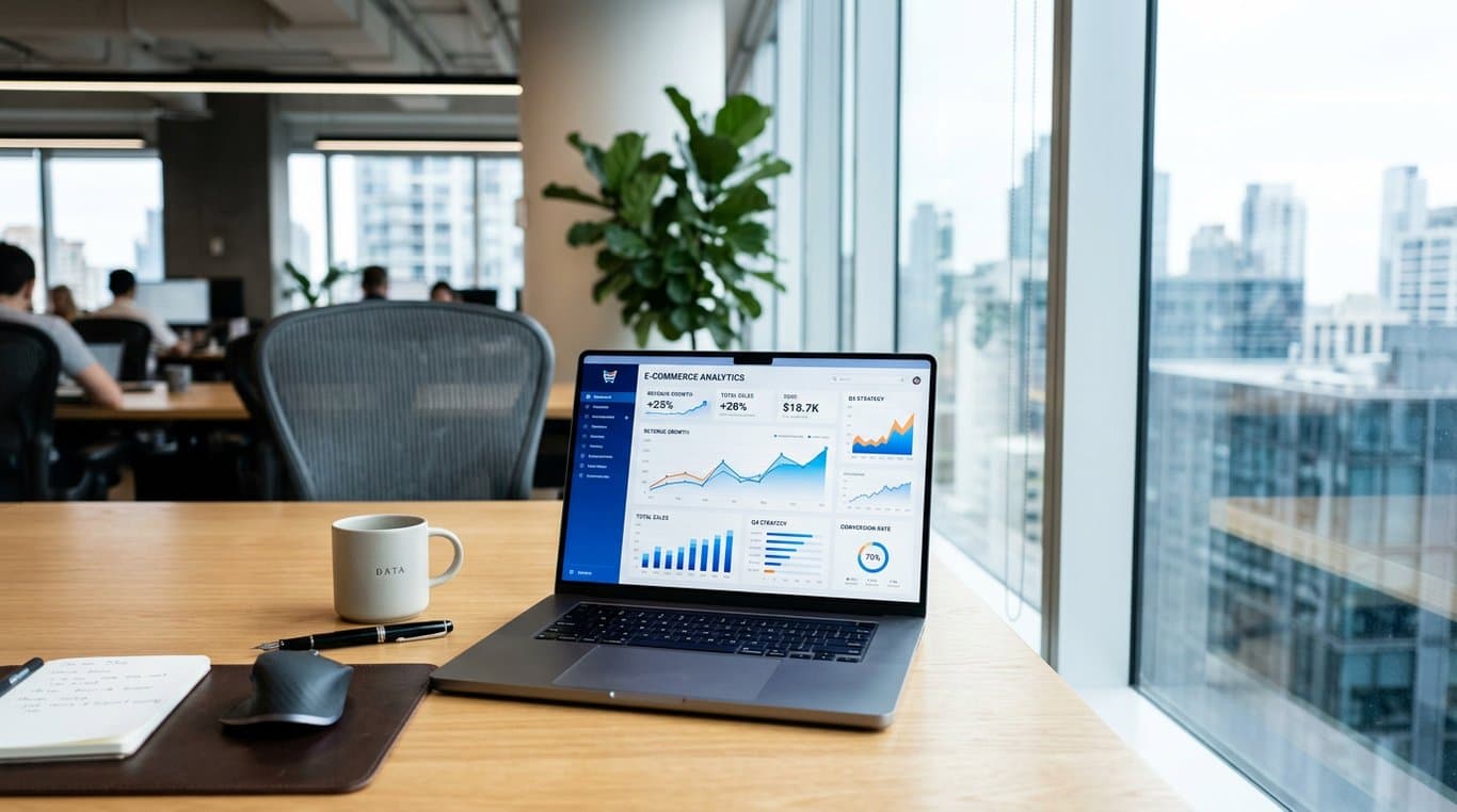 2026 e-ticaret sitesi kurma maliyeti: dijital büyüme ve yatırımın temsili.