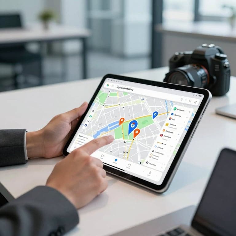 Google Haritalar reklamları ile yerel işletmelerin dijital görünürlüğü.