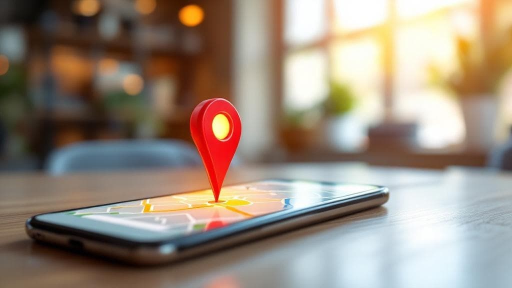 Google Haritalar'da Dükkan Görünürlüğü ve Müşteri Erişimi Google Haritalar'da işletmenizin görünürlüğünü artıran pin.