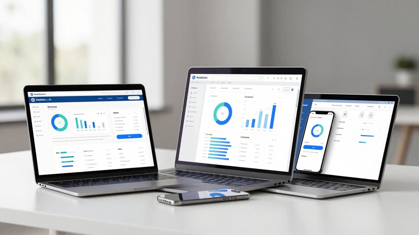 Headless e-ticaret arayüzü farklı cihazlarda akıcı dijital deneyimi gösteriyor.