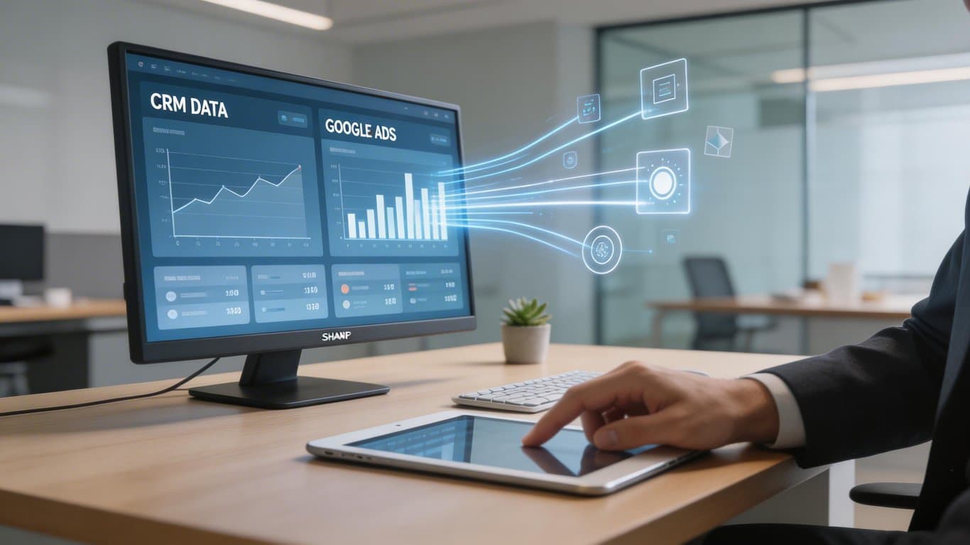 Google Ads'e aktarılan CRM verileriyle dijital pazarlama başarısı.
