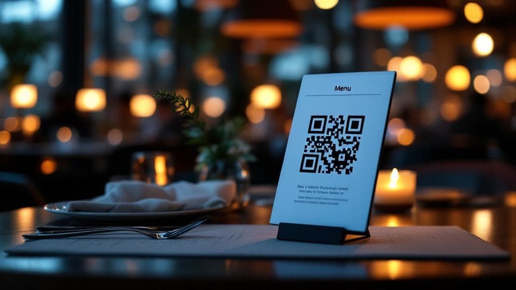 Yapay Zeka Destekli QR Menüler: Teknolojinin Restoranlara Dokunuşu Yapay zeka destekli QR menülerin restoranlardaki yüksek teknolojili kullanımı.