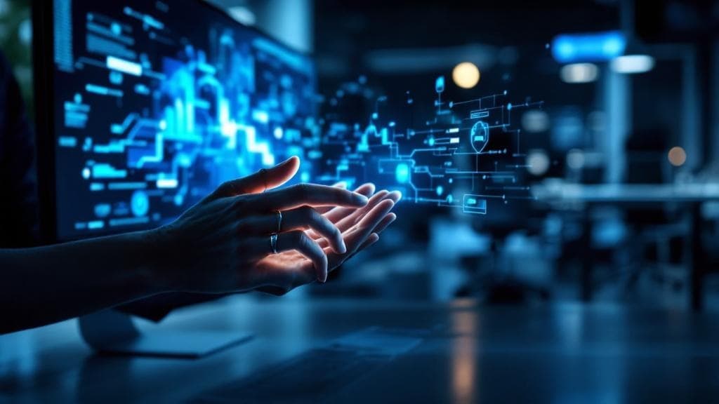 2026 kurumsal web sitesi için yapay zeka destekli, kişiselleştirilmiş kullanıcı deneyimi sunan arayüz.